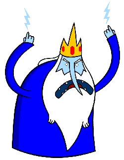 Ice King - angry - PNG Images
