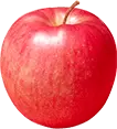 Apple - smooth - red - No Background PNG