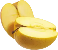 Yellow Apple - Curated PNG