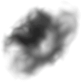 White Arrow on Black Background - visual element - High Resolution PNG