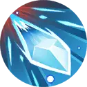Ice Crystal - blue - No Watermark PNG