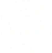 Girl with Glasses - line art - No Background PNG