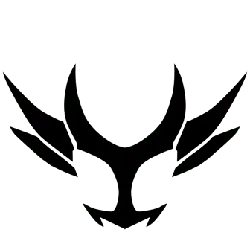 Black Eagle Logo - symbol - Transparent Layer PNG