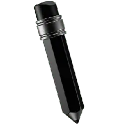 Pencil - black - Lossless PNG