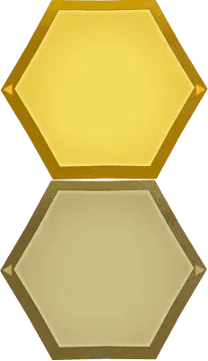 Hexagon Pattern - gray - PNG