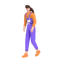 Cartoon Character - orange - cartoon - PNG