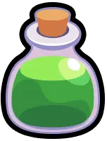 Potion Bottle - green liquidsealed - No Watermark PNG