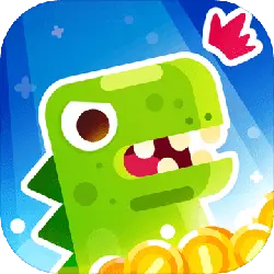 Dino Diner - game - Transparent Background PNG