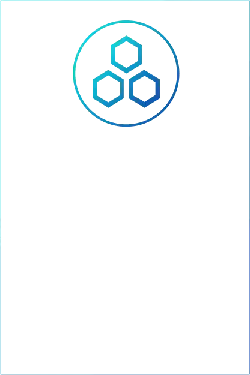 Blue Hexagon Logo - PNG