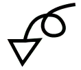 Inverted Triangle Arrow - logo - PNG Images