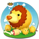 Lion and Bee - lion - High Resolution PNG