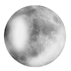 Moon - nature - earth - High Resolution PNG