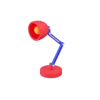 Desk Lamp - study - Fast Download PNG