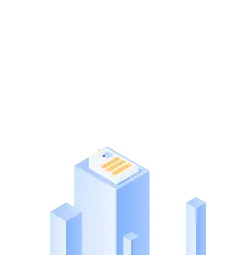 Blue Buildings with White Equipment - technology - High Resolution PNG