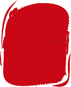 Red Abstract Art - minimalism - High Resolution PNG