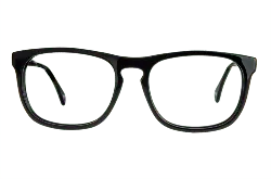 Black Glasses Frame - square eyeglass frames - High Resolution PNG