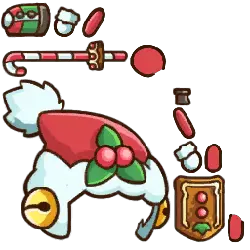Santa Claus Hat - presents - Transparent Background PNG