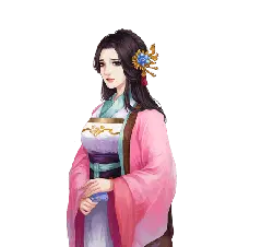 Pink Ancient Costume Woman - hair accessory - Free Download PNG