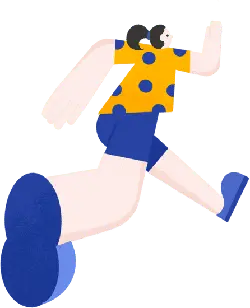 Running Girl - High Resolution PNG