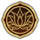 Lotus Pattern - logo - gold - No Background PNG