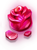 Rose Gemstone - pink - PNG Images