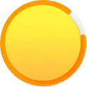 Sun - natural phenomenon - circle - Transparent Background PNG