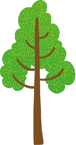 Cartoon Tree - green - Popular Download PNG