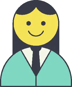 Green Dress Woman Cartoon - smile - No Watermark PNG