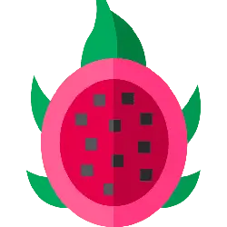 Dragon Fruit - violet - High Resolution PNG