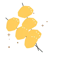 Yellow Candy - sweet - Transparent Layer PNG
