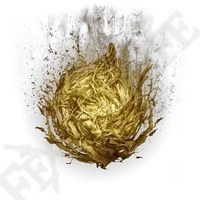 Golden Fire Sphere - golden - Lossless PNG