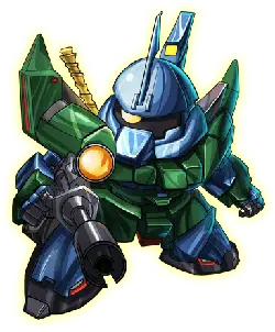 Green Robot Warrior - fighting - High Resolution PNG