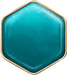 Blue Sapphire Hexagon - hexagon - Lossless PNG