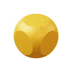 Gold Sphere Object - sMOOTH - No Watermark PNG