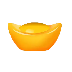 Horseshoe-shaped Gold Coin - luck - Free Download PNG