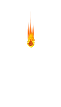 Flaming Paw Print - paw print - PNG Images