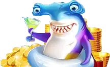 Drinking Shark - shark - Transparent Layer PNG
