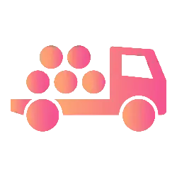 Truck - gradient - PNG Images
