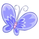 Purple Butterfly - animal - No Background PNG