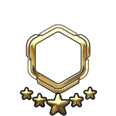 Gold Hexagon Emblem - gold - No Watermark PNG