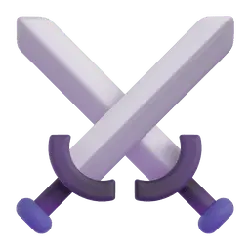 Crossed Swords - Free for Commercial Use PNG
