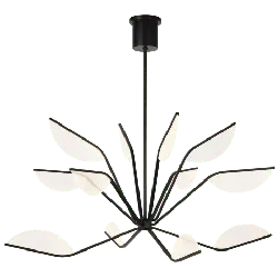 Leaf Chandelier - lighting - No Watermark PNG