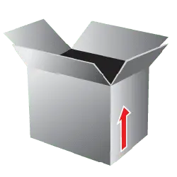 Cardboard Box - packaging - High Resolution PNG