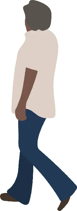 Man in White Shirt and Jeans - illustration - Transparent Layer PNG
