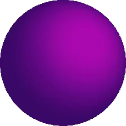 Purple Sphere - Transparent Background PNG