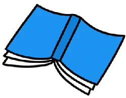 Blue Book - book - High Quality PNG