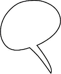 Speech Bubble - speech - No Background PNG