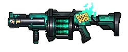 Green Energy Rifle - mechanical - High Resolution PNG