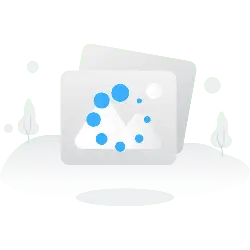Blue Dots Pattern - graphic design - Transparent Background PNG