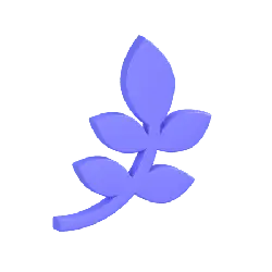 Purple Wisteria Leaf - leaf - Free PNG